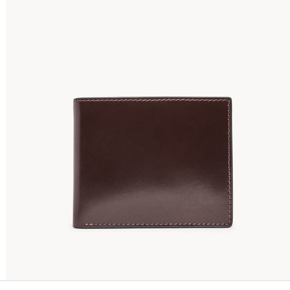 Fossil Brown Leather Card and Key Holder